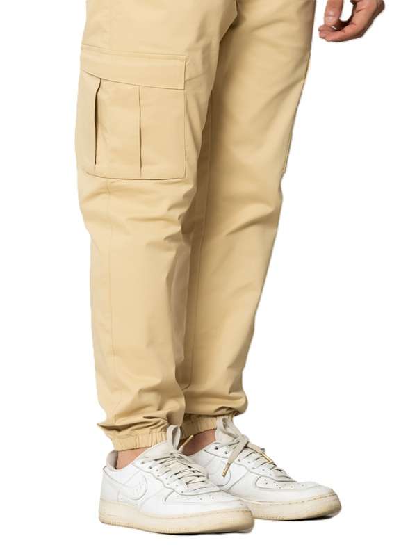 KEDY Men's Jogger (Cream) – Casual Wear with a Soft Touch