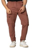 KEDY Men's Jogger (Wood Brown) – Casual Comfort with Rustic Style