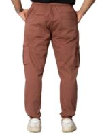 KEDY Men's Jogger (Wood Brown) – Casual Comfort with Rustic Style
