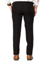KEDY Men's Gurkha Trousers (24002 Black) - Classic Adjustable Waist Comfort