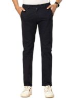 KEDY Men's Chinos (Rich Black) - Polished and Formal Look