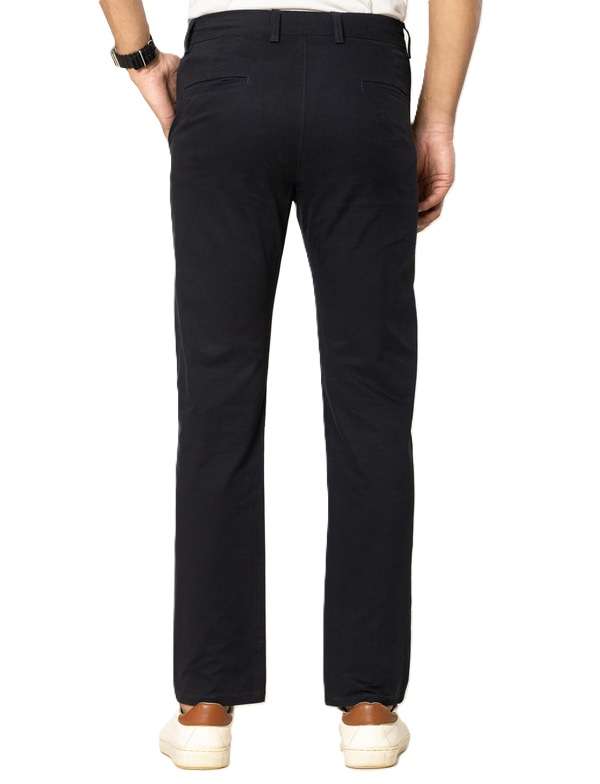 KEDY Men's Chinos (Rich Black) - Polished and Formal Look