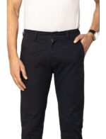 KEDY Men's Chinos (Rich Black) - Polished and Formal Look