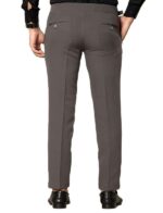 KEDY Men's Gurkha Trousers (24003 Dark Grey) - Stretchable Comfort for Modern Style