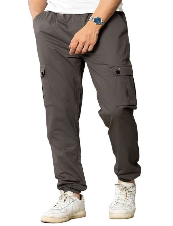 KEDY Men's Jogger (Dark Grey) – Sleek Stretchable Comfort