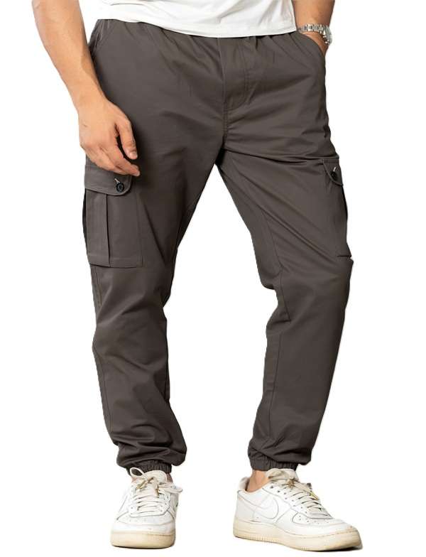 KEDY Men's Jogger (Dark Grey) – Sleek Stretchable Comfort