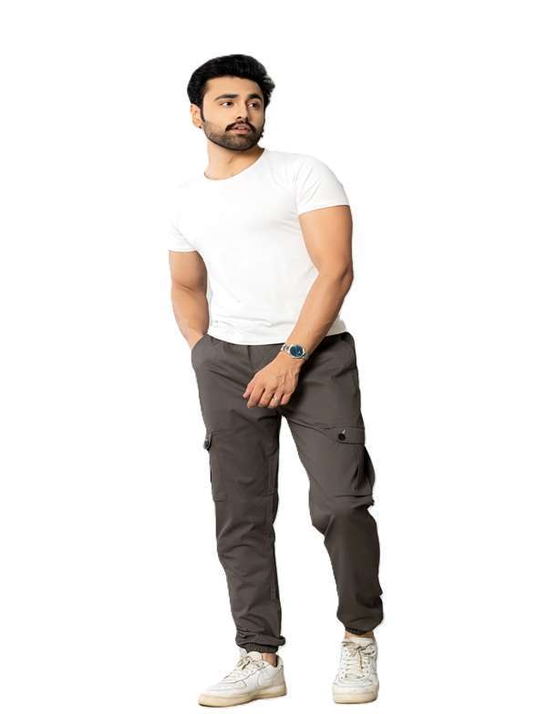 KEDY Men's Jogger (Dark Grey) – Sleek Stretchable Comfort