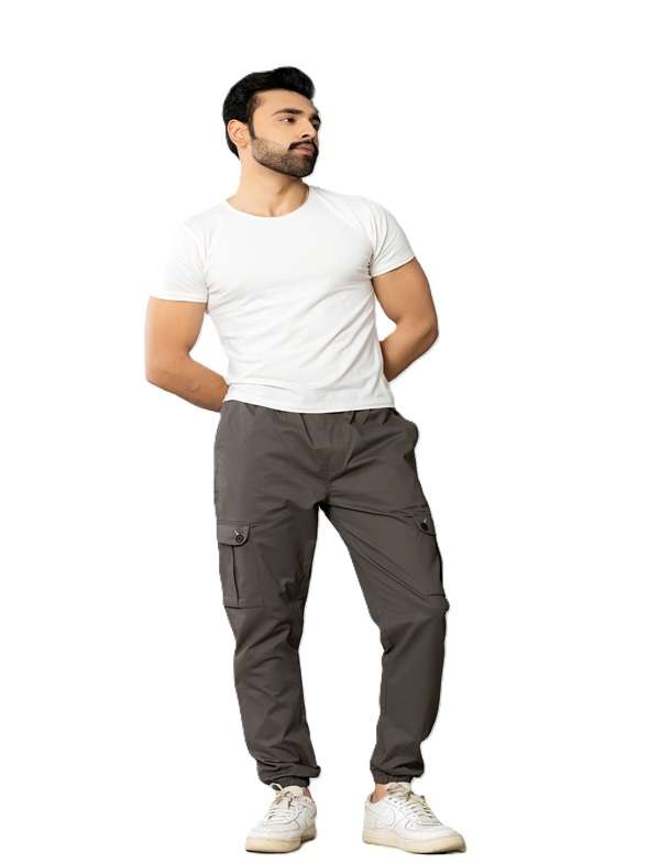 KEDY Men's Jogger (Dark Grey) – Sleek Stretchable Comfort