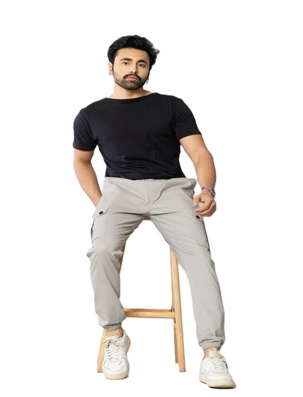 KEDY Men's Jogger (Steel Grey) – Modern Comfort with Stylish Design
