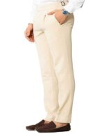 KEDY Men's Gurkha Trousers (Cream) - Refined Casual Style