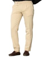 KEDY Men's Gurkha Trousers (Beige Style 2) - Classic Adjustable Fit