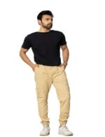 KEDY Men's Jogger (Cream) – Casual Wear with a Soft Touch