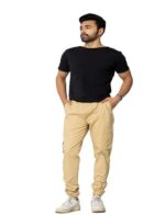 KEDY Men's Jogger (Cream) – Casual Wear with a Soft Touch