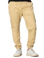KEDY Men's Jogger (Cream) – Casual Wear with a Soft Touch