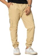 KEDY Men's Jogger (Cream) – Casual Wear with a Soft Touch