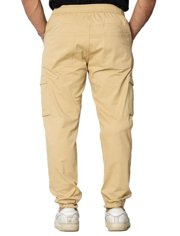 KEDY Men's Jogger (Cream) – Casual Wear with a Soft Touch