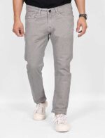 KEDY Men's Light Grey Jeans - Sleek Design with Versatile Comfort