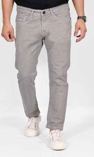 KEDY Men's Light Grey Jeans - Sleek Design with Versatile Comfort