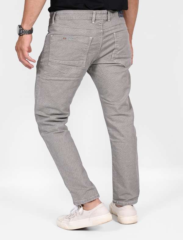 KEDY Men's Light Grey Jeans - Sleek Design with Versatile Comfort