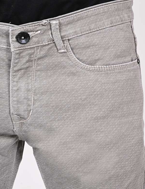KEDY Men's Light Grey Jeans - Sleek Design with Versatile Comfort