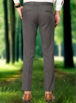 KEDY Men's Flexi Trousers (Dark Grey) - Tailored Stretch for Modern Look