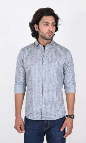 KEDY MEN'S SHIRT - CLASSIC GREY