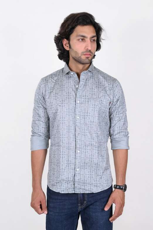 KEDY MEN'S SHIRT - CLASSIC GREY