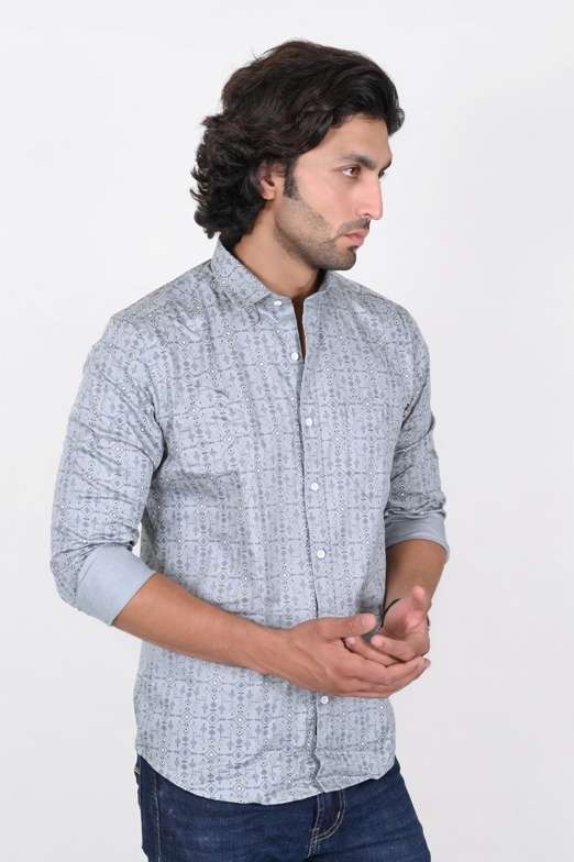 KEDY MEN'S SHIRT - CLASSIC GREY