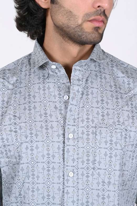 KEDY MEN'S SHIRT - CLASSIC GREY
