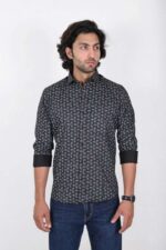KEDY MEN'S SHIRT - SLEEK BLACK