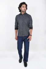 KEDY MEN'S SHIRT - SLEEK BLACK