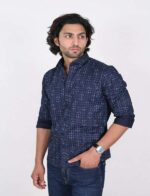 KEDY MEN'S SHIRT - SOLID BLUE